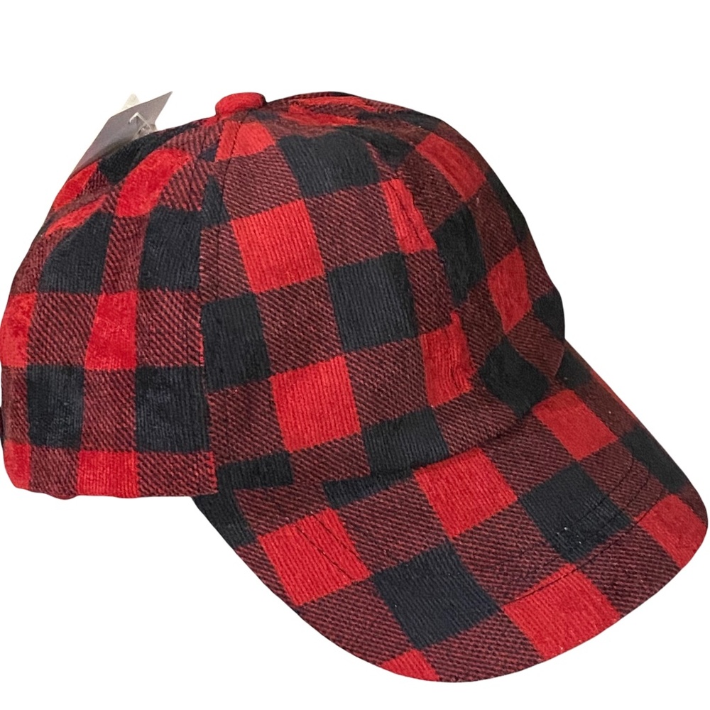 Buffalo Plaid Baseball Cap